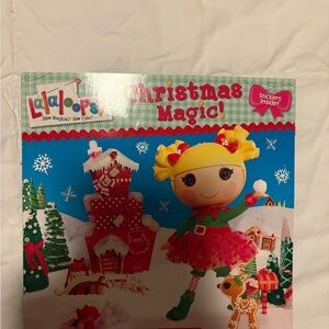 Lalaloopsy Christmas Magic book with stickers